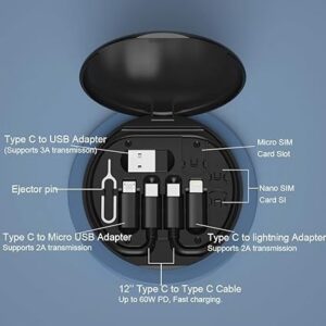 Multifunctional Data Cable Set 60w Fast Charging